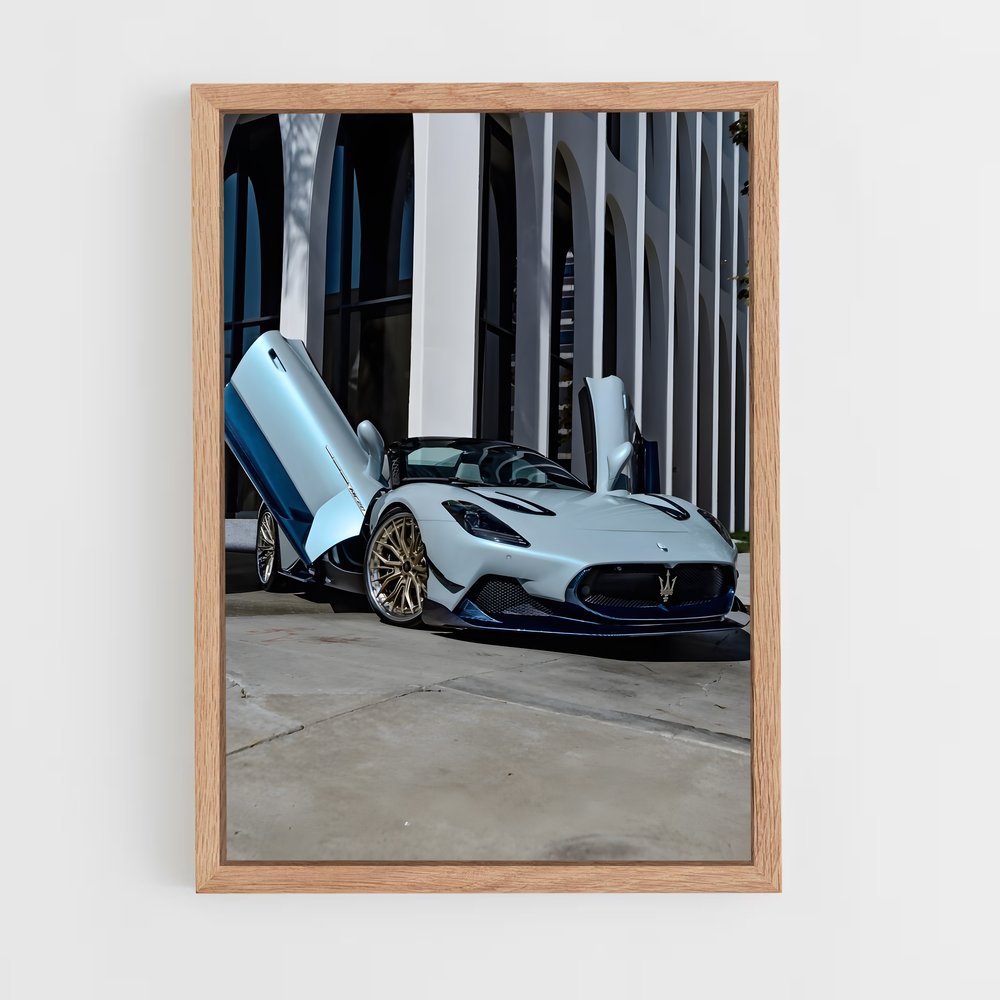 Poster Cielo Racer – affiche Maserati (vue 4)